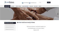 Desktop Screenshot of edufuturo.pl